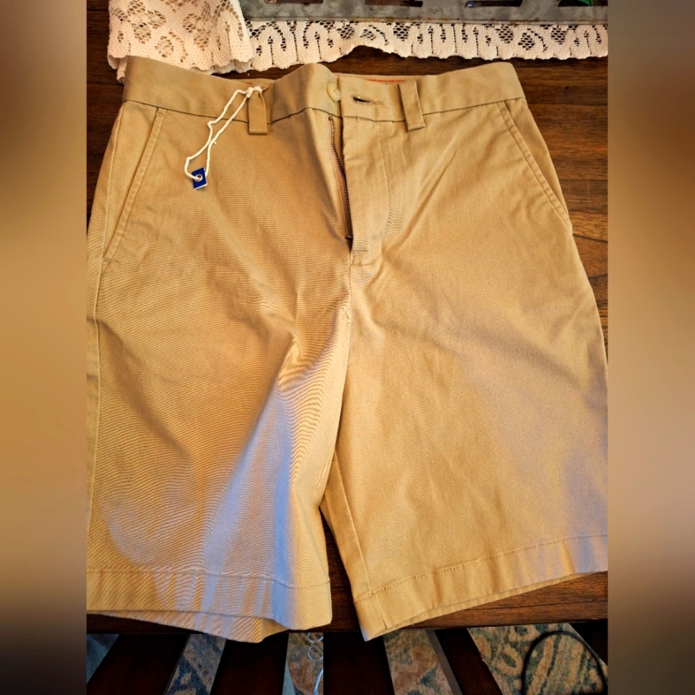 Southern Tide Boys Khaki Shorts Size 12